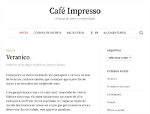 Tablet Screenshot of cafeimpresso.com.br